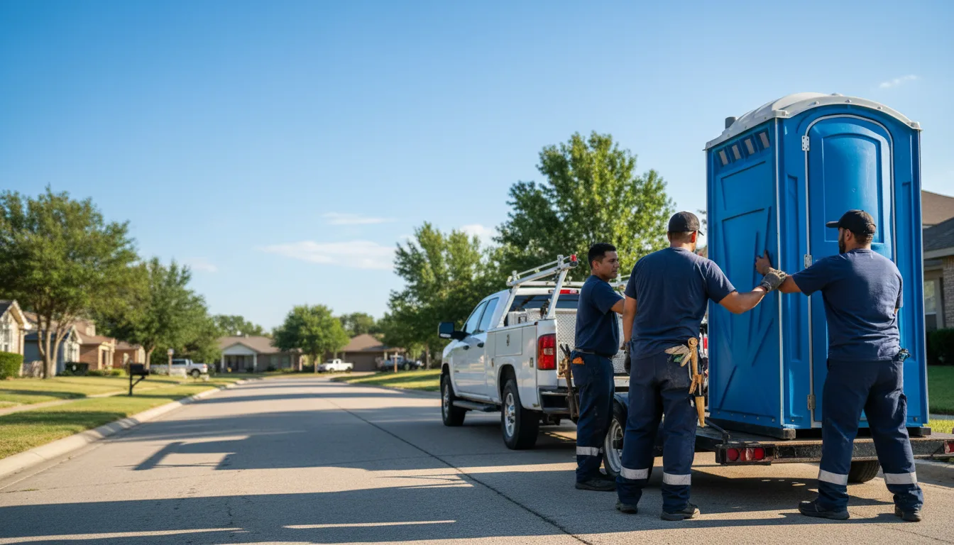 Portable Toilet Rental in Hoover, AL near me